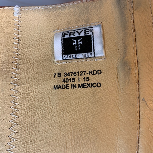 Frye Heeled Riding Boots Tobacco - Picture 8 of 10